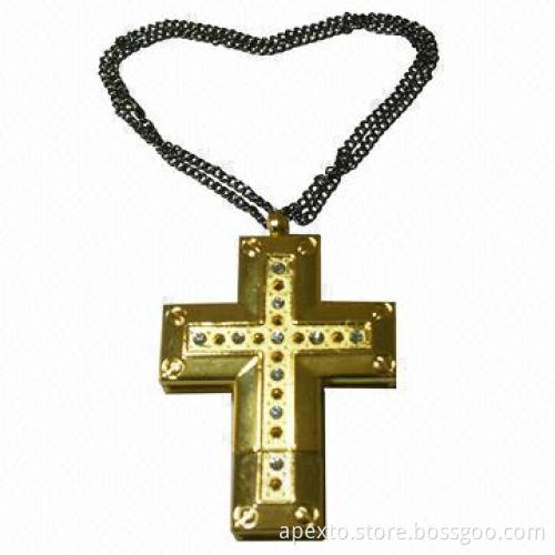 Cross-shaped USB Flash Drive, Supports Plug-and-play Function, OEM/ODM Orders Accepted